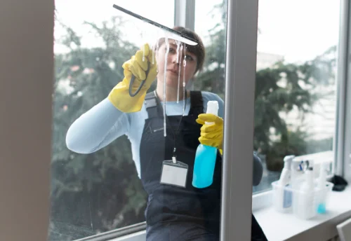 Nettoyage de vitres intérieures et extérieures à Dounoux